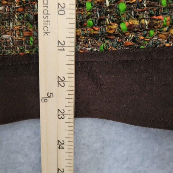 Talbots Womens Tweed Blazer Old Money Jacket Sz 8 Velvet Autumn Capsule Workwear - Picture 13 of 13